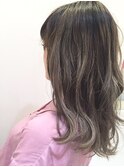 シルバーアッシュグラデーションカラー♪