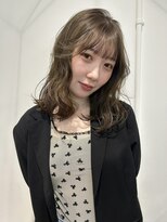 テルヴェ(Terve) 【Terve.】オリーブベージュブリーチ無しダブルカラー