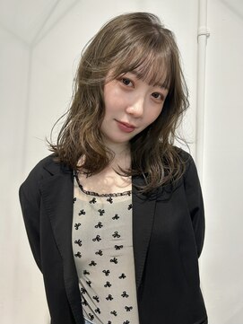 テルヴェ(Terve) 【Terve.】オリーブベージュブリーチ無しダブルカラー