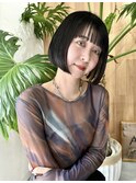 黒髪bob