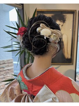 コレット ヘアー 大通(Colette hair) 成人式アレンジ .*。