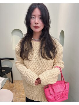 ユー(yew) ロングデザインカラー