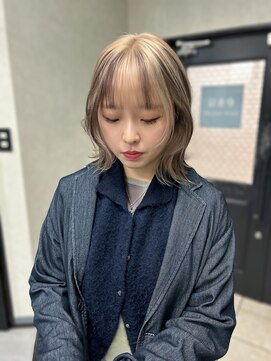 エス 天満扇町(esu) ブリーチカラー/ハイトーンカラー