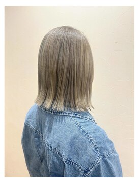 ラボヌールヘアーノーブル 新越谷店(La Bonheur hair noble) 美髪！ハイトーンボブ