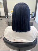ブルー　ケアブリーチ　トリートメント　ボブ