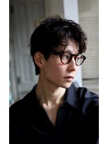 大人メンズスタイル！ビジネスマン！メガネ合うヘア 担当 久保田