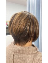 リバーサイドサロン(Riverside Salon)&nbsp;ショートヘア×ハイライト