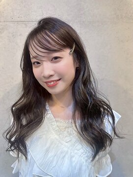 ブルーメ(Blume...) 韓国風前髪/大人可愛いヘア/オリーブグレージュカラー