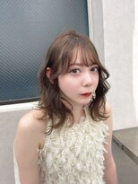 アスター 天神大名店(Aster) 小顔に見えるトレンドヘア/黒髪/オリーブグレー/ココアベージュ