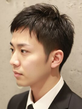 トゥルートラスト オムオム 甲府和戸(True Trust HOMME HOMME) メンズ おしゃれな大人の爽やかビジネスショートスタイル