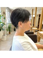 ソヨン 平塚店(SOYON)&nbsp;ハンサムショート/ダークブルー/平塚ショート/刈り上げショート