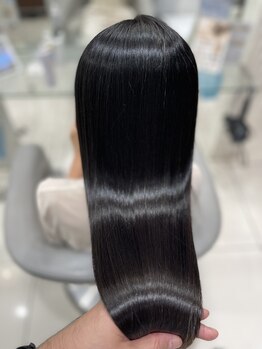 アース 調布店(HAIR & MAKE EARTH)の写真/当日OK☆≪忙しい朝のスタイリングもグッと時短に！≫諦めていたくせ毛・うねりのお悩み、お任せください！