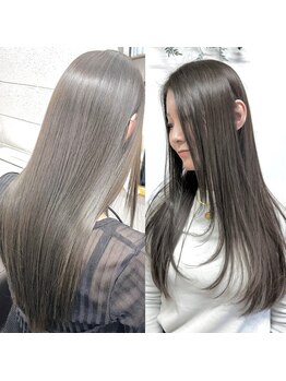 アムヘアー(A.M. hair)の写真/【古川橋駅徒歩3分】話題のトステアトリートメントや酸熱トリートメントも◎髪のお悩みはお任せください！