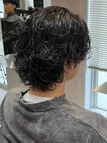 エルマーク メンズパーマ 心斎橋(L-MARK)&nbsp;シャドウパーマ/メンズカット/波巻きパーマ/ツイスパ