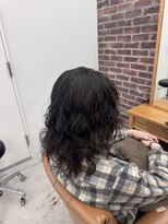 山野愛子美容室 銀座店 メンズボブパーマ