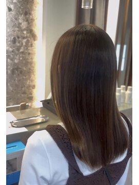 アース コアフュールボーテ 北小金店(EARTH coiffure beaute) ナチュラルストレートロング