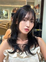 ロンド メリー 大宮(Lond merry)&nbsp;ワンホンレイヤーラテグレージュ韓国巻き結べるレイヤーカット