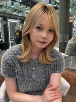 ロンドロゼ 池袋(Lond rose) ミディアムレイヤースタイル/くびれ巻き