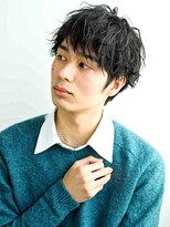 ヘアメイク フレンシア(hair make flencia)&nbsp;黒髪マッシュ×無造作パーマ