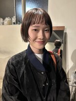 オリ(oli)&nbsp;オン眉レイヤーボブ