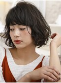 やわらかで優しい、エアリーボブ