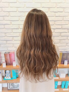 ケシキ ヘアメイク(kesiki HAIR MAKE) ハイライト×グラデーション×波ウェーブ