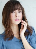 大人クールなセミロング