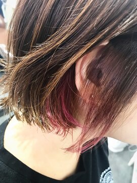 ヘアーアンドハッピー ココバーキン(Hair&Happy CoCoBirkin) CoCo Birkin★夏★インナーカラー