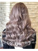 【lapis渋谷 高屋】ミルクティーカラー