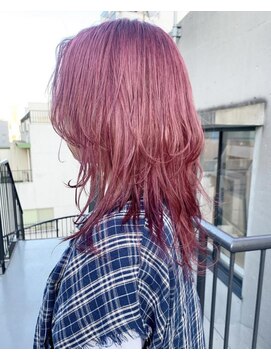 ジーナ(XENA) ピンクレッドカラー