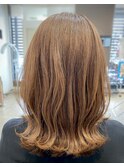 切りっぱなし外ハネミディアム