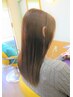 ☆カット+♪髪質改善メテオトリートメント艶髪縮毛矯正　￥16500～
