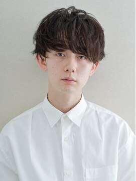 アトリエイトワ(atelier ittowa) スパイキーショート/ブルーブラック/フェザーパーマ/51