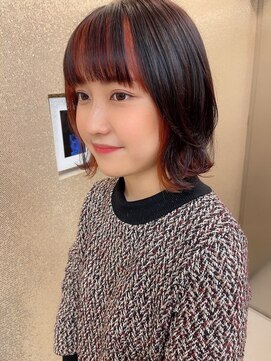 ヘアメイク マリア 福岡天神西通り(hair make MARIA) フェイスフレーミング風インナーカラー