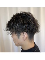 サロン ド ユー(サロン ド YOU) 波巻きツイストスパイラルパーマ×ハイライトカラー　MEN'S HAIR