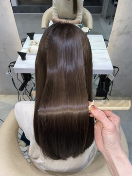 ロンドネートゥル 新潟(Lond naitre) 【Lond naitre Naomi】髪質改善ラベンダーベージュカラー