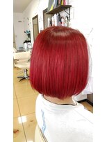 ヘアーズ ベリー 小林店(hairs BERRY) チェリーレッド