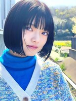 リッシュ(Hair&Eyelash Riche) 愛され丸みショートボブ/透明感カラー/大人ガーリー/ミニボブ