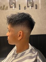 ブロートーキョー 有楽町店(Bro Tokyo) MEN'Sアッシュニュアンスパーマ韓国マッシュスペインカール