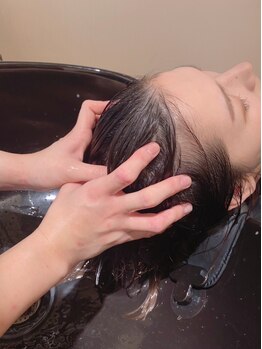 ジェットセット 麻布十番店(JET SET)の写真/頭皮環境を整え髪のお悩みを解決！本格プロのマッサージ技術で、頭皮のコリをほぐし日頃の疲れを癒します♪