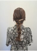 ツイスト編みおろし【髪質改善/ヘアアレンジ/ヘアセット】