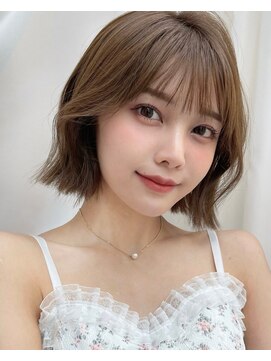 アフロートリノ(AFLOAT Leino) 小顔韓国ボブ20代30代40代大人インナーカラー髪質改善【銀座】