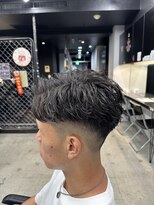 ライズ 渋谷店(RISE)&nbsp;【ビジネスマン】刈り上げ七三ショート!