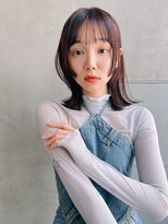 メーヴェ(Mowen) 姫カットブラウンヘアー