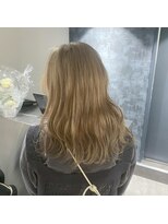 オグジュアリー 表参道(aux.)&nbsp;ミルクティーベージュ/前髪[表参道/表参道駅］