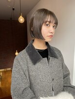 フェンヘアーアイス 中目黒(Fen.hair ici)&nbsp;20代30代ミニボブショコラアッシュ透明感小顔ブリーチなし