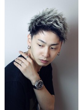 リップスヘアー 銀座(LIPPS hair) 【インナーカラー】ジェットモヒカン