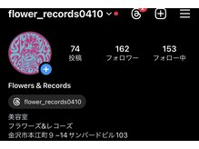 フラワーズアンドレコーズ(Flowers&Records)の雰囲気（Instagram  flower_records0410#髪とロック）