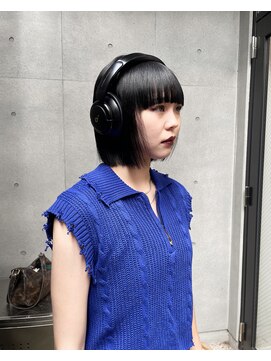 ヴァーディ オモテサンドウ(Vardy omotesando) ボブ/ワイドバング/黒髪