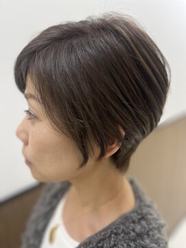 ロウ 町田(ROW) ショートボブ×髪質改善簡単/村上ROW町田】